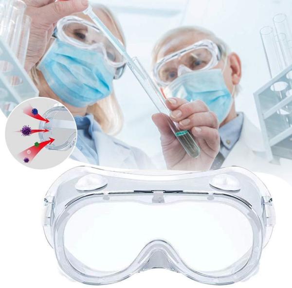 Chemical Splash Laboratory Medical Protective Glasses 3m Face Shield Safety