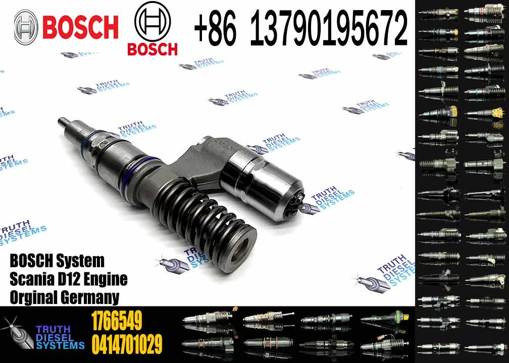 ELIC Excavator 0414701037 0414701062 1766549 Engine Common Rail Fuel Injector