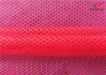 Customized Knit Big Hole Sports Mesh Polyester Fabric For Women Clothing