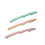 Manual Mini Tinkle Ladies Eyebrow Trimmer Plastics Handle For Eye Beauty