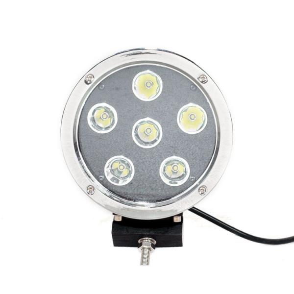 High Intensity 5.5'' Black Round Led Fog Driving Lights 9 - 36v 60W Waterproof
