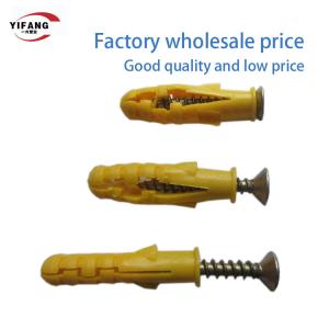 China 6x30mm 8x40mm Expanding Screws Plastic Concrete Fasteners Environmental Protection factory