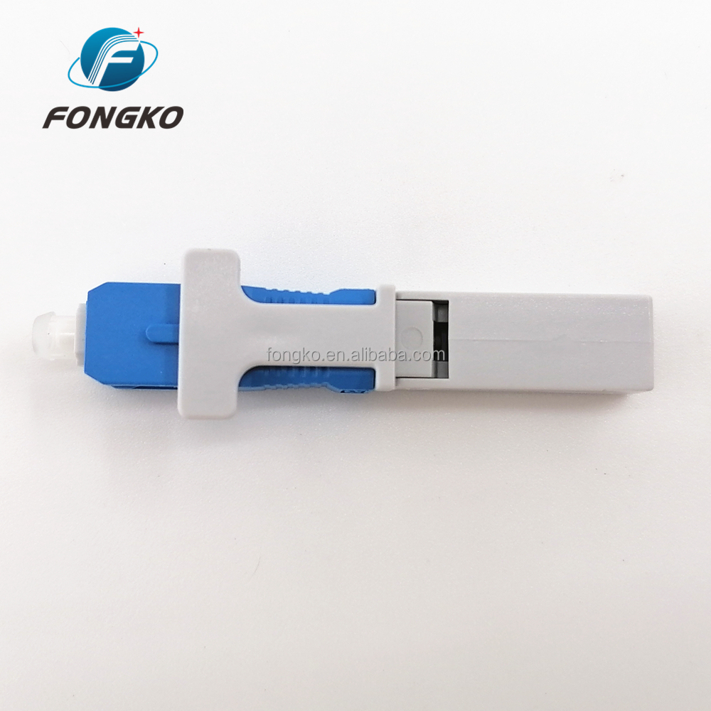 Single Mode Sc Simplex Connector Upc Fiber Connector For g652 g657