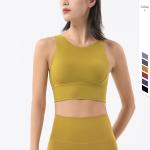 High Impact Nylon Yoga Sports Bras 210gsm Fitness Running Full Coverage Sports