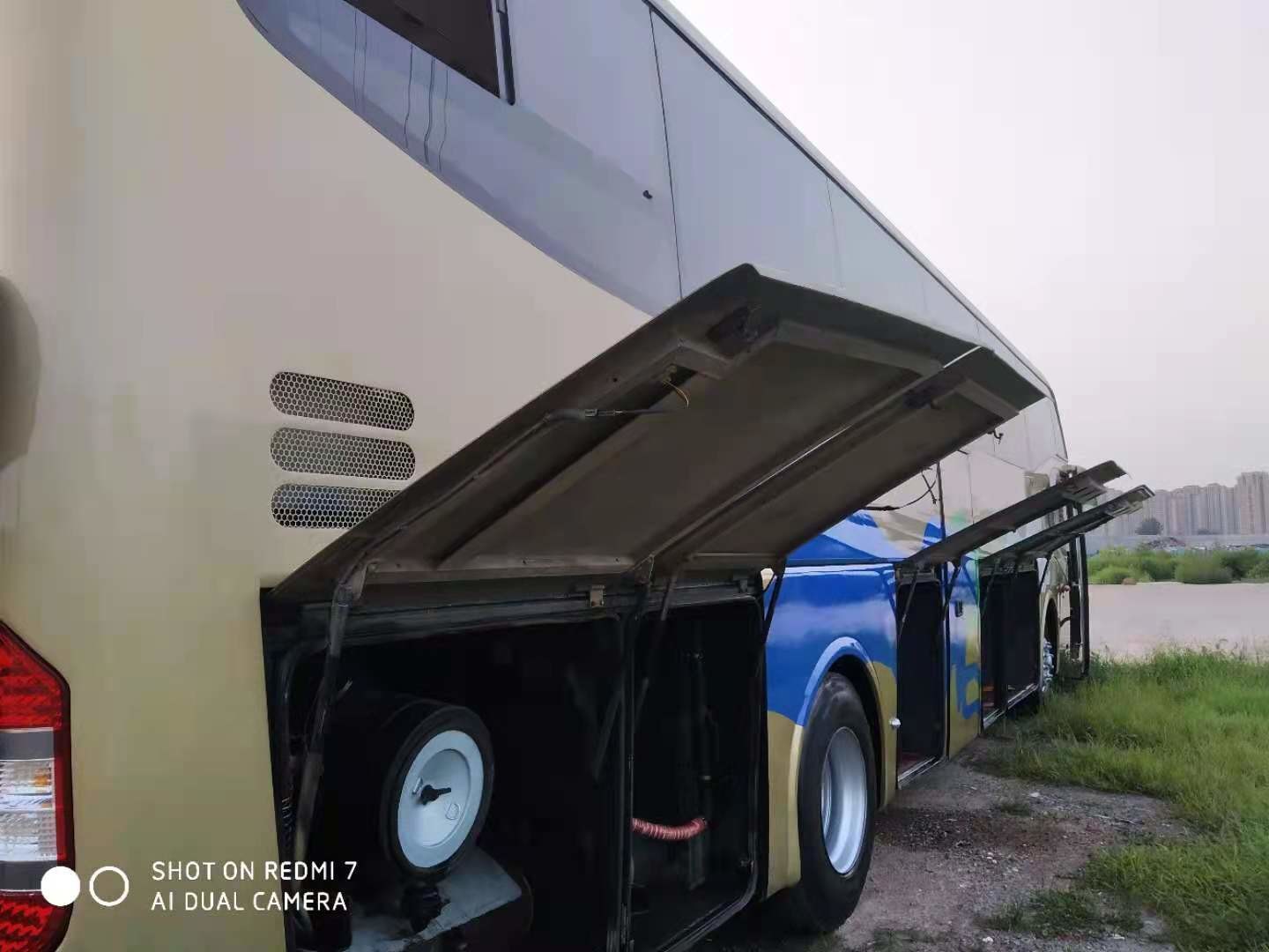 55 Seats Used Yutong ZK6127 Bus Used Coach Bus 2012 Year Diesel Engine In Good Condition