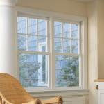 Tempered Glass Single Hung Window