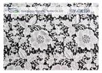 Nylon Cotton Embroidered Lace Fabric with 120cm Width CY-CX108