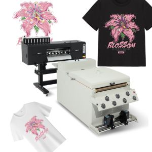 450 A1 24inch 9 Colors DTF Transfer Fluorescent 60cm 3 Heads I3200 Inkjet