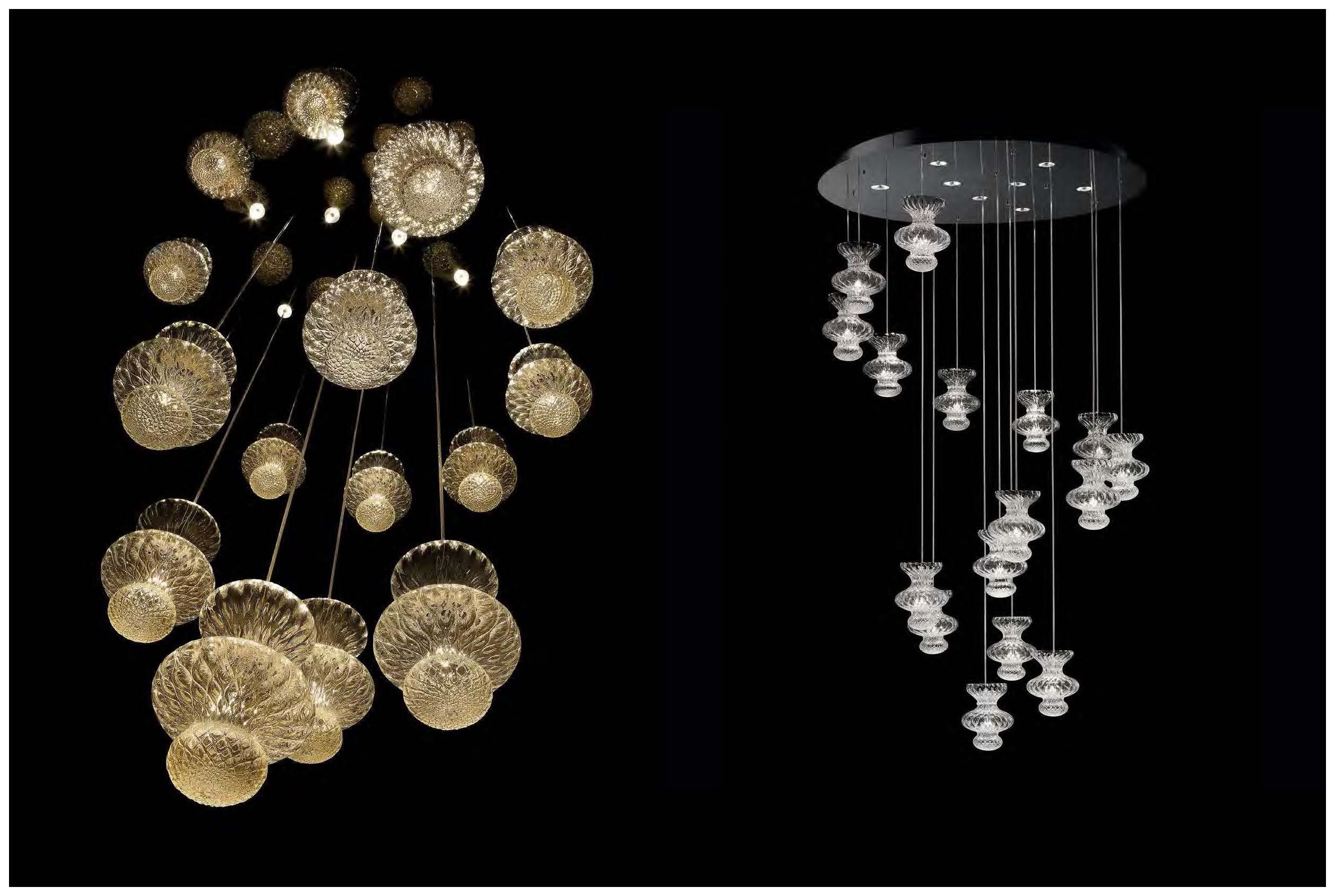 OEM ODM Contemporary High Ceilings Chandeliers For High-End Commercial Places