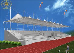China Waterproof PVDF Tension Fabric Structures Durable Tent Roof Architecture factory