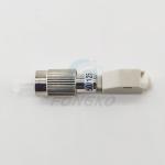 FC Male to LC Female 50/125 Fiber Optic Converter Hybrid Adapter