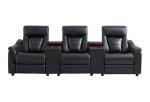 BN Cinema Leather Sofa Electric Functional Sofa Multi-Function Slot Control Sofa