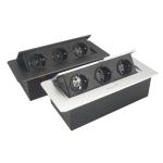 Russia popular EU power outlet hidden popup desktop power socket