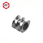 Bimetallic Twin Screw Extruder Screw Elements Tungsten Carbide Coating Prawn