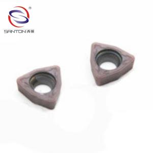 China PVD Coated CNC Carbide Inserts Machining Manganese Steel C2 ANSI factory