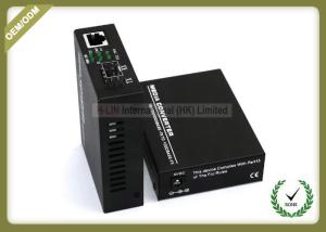 China SFP Slots Fiber Optic Media Converter 10/100/1000M Gigabit Ethernet LC Connector factory