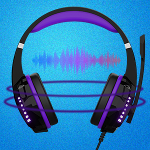 7.1 Surround PC Gaming Headset Noise Cancelling Support Win 7/8/8.1/10/XP