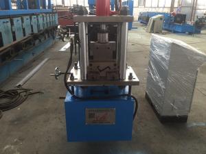 China Z Purlin Cold Roll Forming Machine 14 Stations with Gcr12 Cutter factory