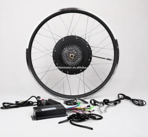 China 48v 2000w electric bike motor conversion kit with 48v 20ah lithium battery factory