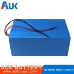 Custom 36V 30Ah Lithium Ion Battery For Electric Bike Light Weight