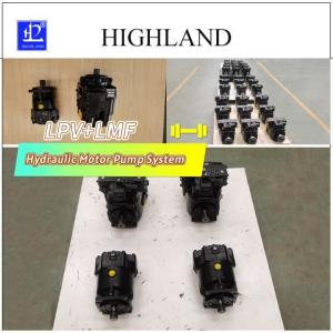 China HIGHLAND Harvester Scraper Hydraulic Pump Motor System Axial Structure factory