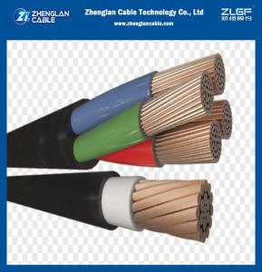China 0.6 / 1kV Multi Core Copper Armored Cable Underground XLPE / PVC Power factory