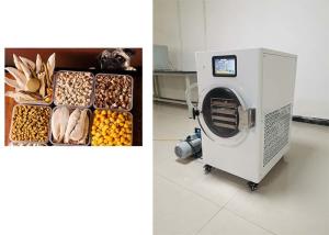 China Compact Stainless Steel Freeze Dryer 1600W 90kg Weight 19~23 Hours Freeze Dry Cycle factory