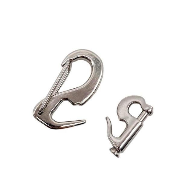 Heavy Industry Stainless Steel Spring Open End Sail Snap Hook with OEM