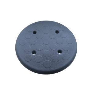 China Roundness Diameter 335mm,30mm Thick Design Black PU Seat Cushion Pad Bar Stool Surface Replacement factory