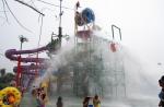 Big Water House, Aqua Playground Equipment, Steel Aquatic Play Structures