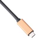 USB4.0 CM GEN3 40G 100W Usb Charging Cables Aluminum Shell Injection Mold