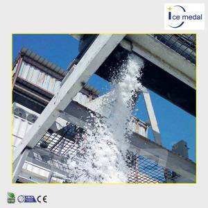 118 KW Commercial Flake Ice Maker R22 Or R404a Refrigerant For Fresh Fish