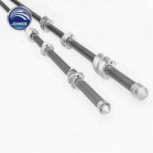 China Twin Screw Shaft Plastic Extruder Screw Design Extruder Screw Parts DH2F Material factory