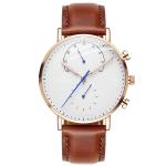 316l Stainless Steel Quartz Wrist Watch , 36mm Wristwatch With Vibrating Alarm