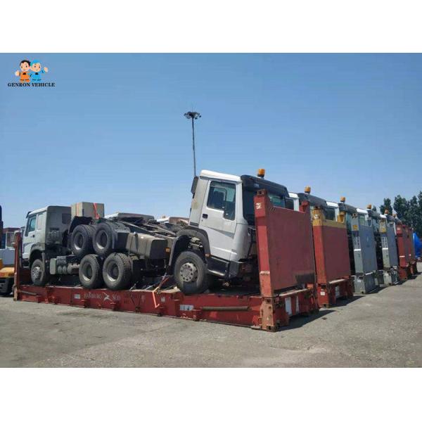 6×4 4×2 FAW Tractor Head Trucks Euro 2 Engine Emission Standard