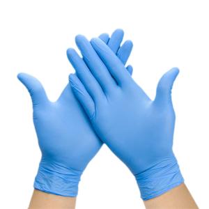 China 0. 12mm 0. 08mm Disposable Nitrile Powder Free Gloves AQL1.5 AQL4.0 factory