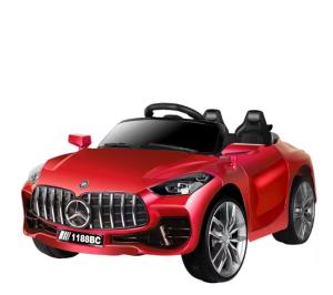 China 4-wheel Children's Plastic Electric Toy Ride On Car with 2.4G Remote and 12V Battery factory