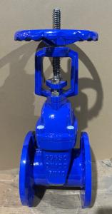 China DIN3352-F4 Resilent Soft Seat Rising Stem Gate Valves factory