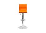 112H*41W*48D 9.5KGS Modern Bar Stools With Vinyl Seater