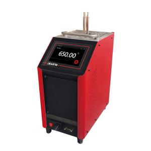 China Red Portable Intelligent Dry Well 50-660 C Medium Temperature Calibration Furnace factory
