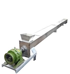 China U-shaped Screw Feeder Conveyor Mobile Inclined Screw Elevator Grain Bagging Feeder Transportation factory