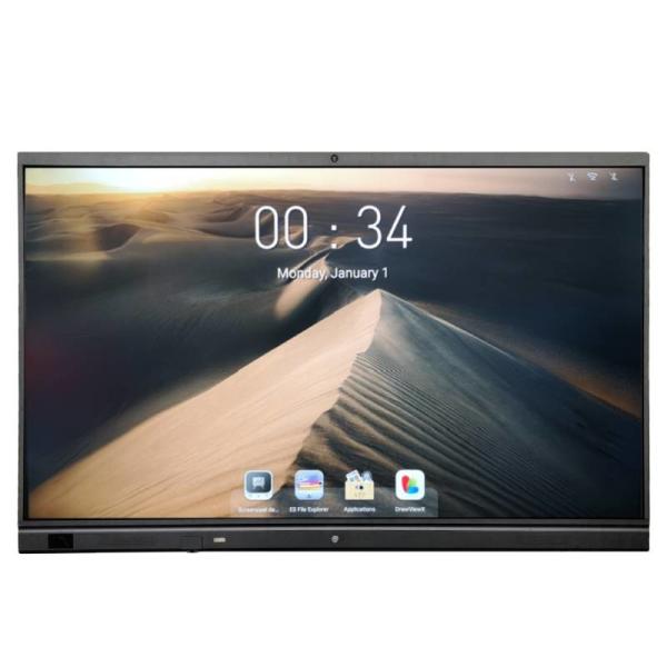 China 55" Interactive Flat Panel , iBoard Smart Screen Display With Built In 12MP Camera factory