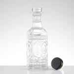 Aluminum Plastic PP Collar High White Alcohol Brandy Bottle 200ml 330ml 500ml