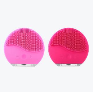 China Face Washing Machine Electric Soft Silicone Facial Brush Cleanser Massage factory