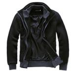 Fashion Zipper Hooded Anorak Jacket Hooded Trench Coat Comfortable Cotton