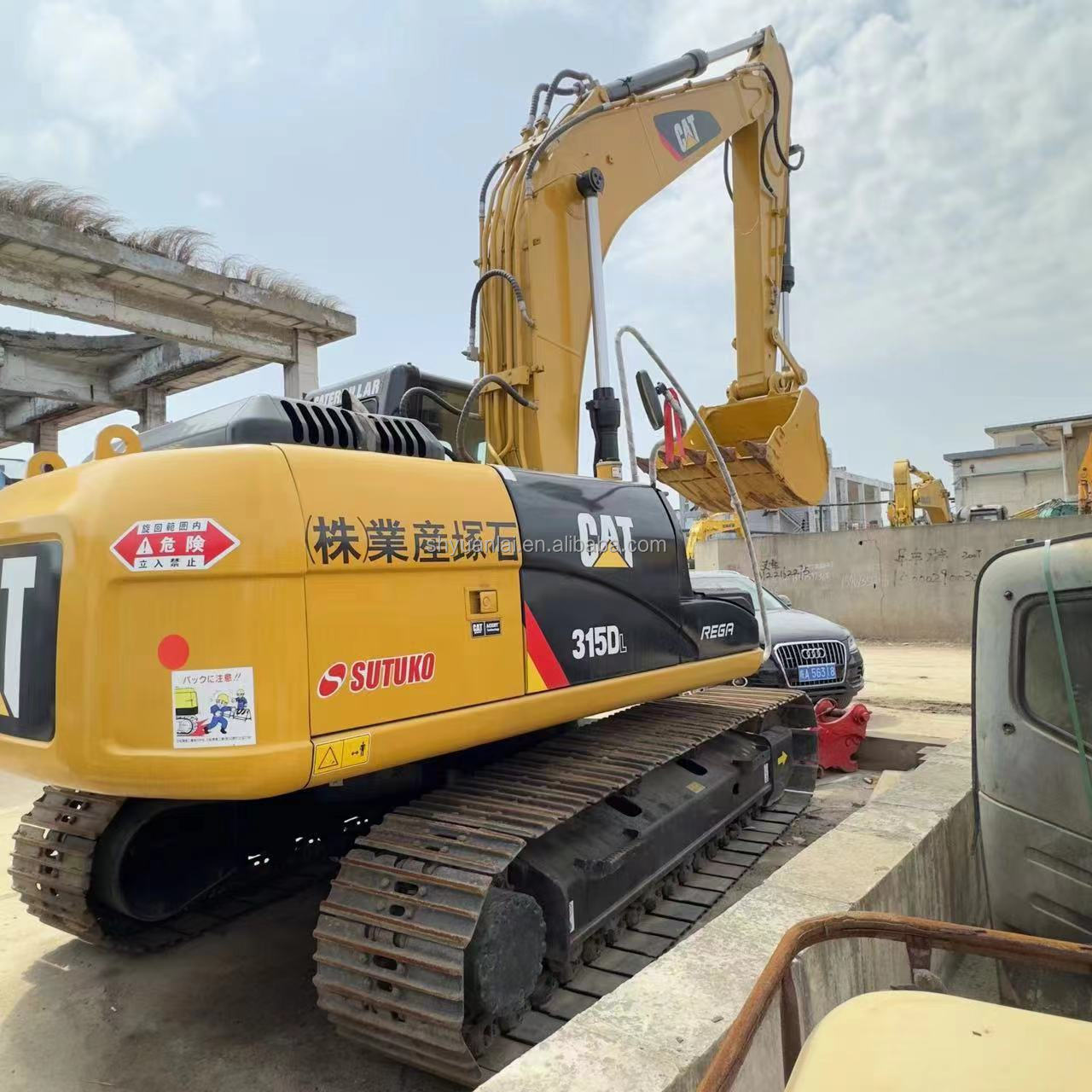 15 Ton Cat315d Medium Size Shovel Digger Good Year 2020 Original Caterpillar CAT 315d2