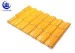 Fireproof Color Corrugated Synthetic Resin Roof Tile For Greenhouse Carport