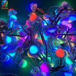 IP68 Outdoor LED Round Ball Christmas Lights 30mm 12v Smd5050