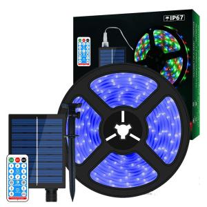 China ROHS Practical Solar Strip Light Outdoor 2835 SMD Remote Control factory