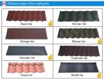 Modern Design Style Prime Zinc Aluminum Steel Stone Chips Roofing Sheets 0.3mm 0